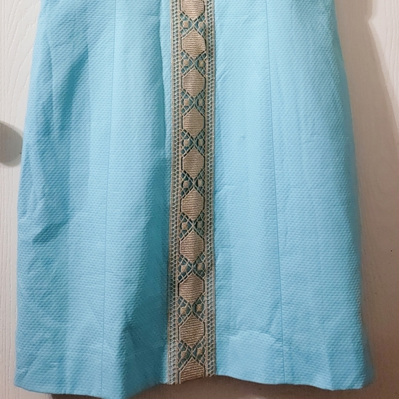 Lilly pulitzer blue dress - Picture 2 of 11
